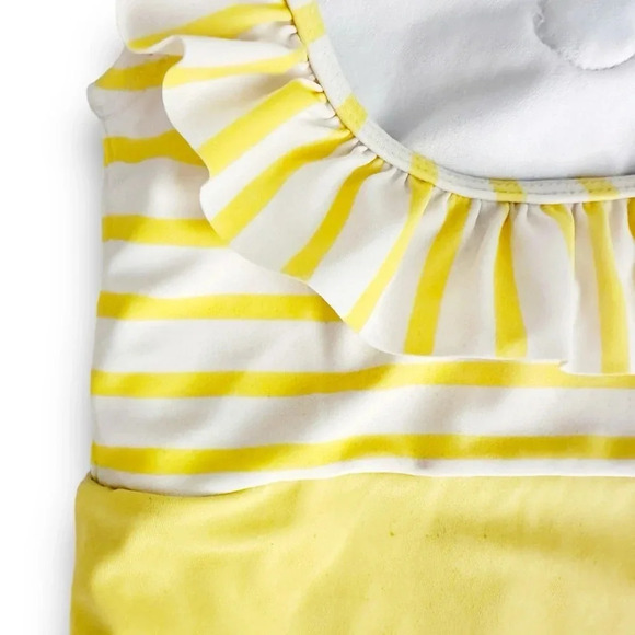 Janie & Jack | Ruffle Striped Swimsuit (3) 💛 - Picture 8 of 8